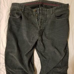 United Colors Benetton Blue Corduroys 36 (52 EU)